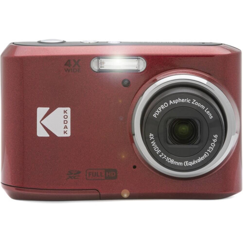 4X WIDE  
KODAK  
PIXPRO Aspheric Zoom Lens 4X WIDE 1:3.0-6.6 27-108mm (Equivalent)  
FULL HD