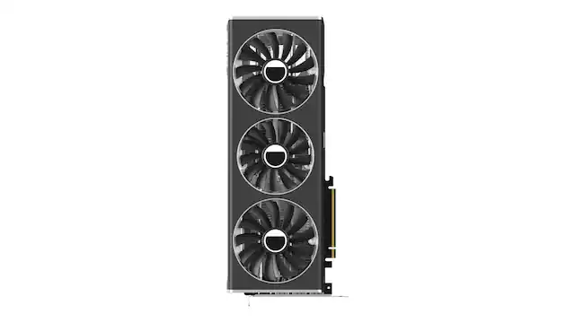 Front. XFX - SPEEDSTER MERC319 AMD Radeon RX 7800XT 16GB GDDR6 PCI Express 4.0 Graphics Card - Black.