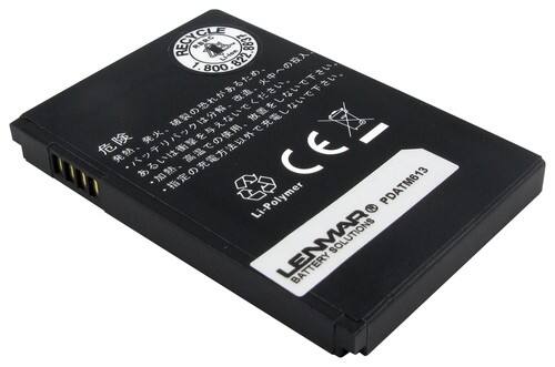 Front Standard. Lenmar - Lithium-Polymer Battery.