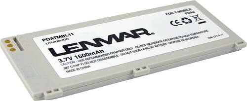 Angle Standard. Lenmar - Lithium-Ion Battery for Most T-Mobile Mobile Phones.