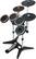 Angle Standard. Mad Catz - Rock Band 3 Wireless PRO-Drum and PRO-Cymbals Kit for PlayStation 3.