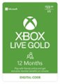 Front Zoom. Microsoft - Xbox Live 12 Month Gold Membership [Digital].