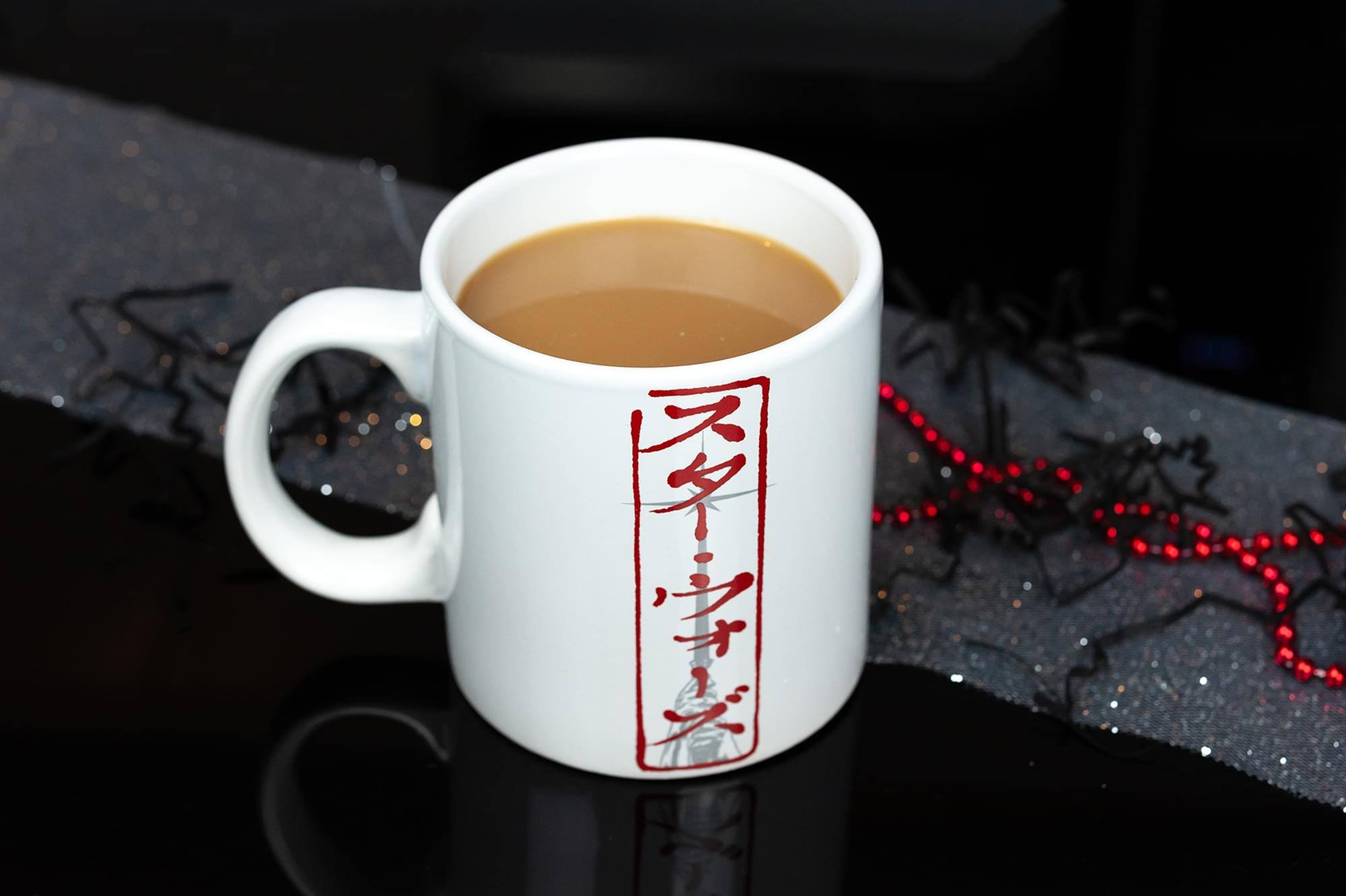 Alt View 3. Star Wars - Star Wars Kanji Lightsaber Ceramic Coffee Mug - White.