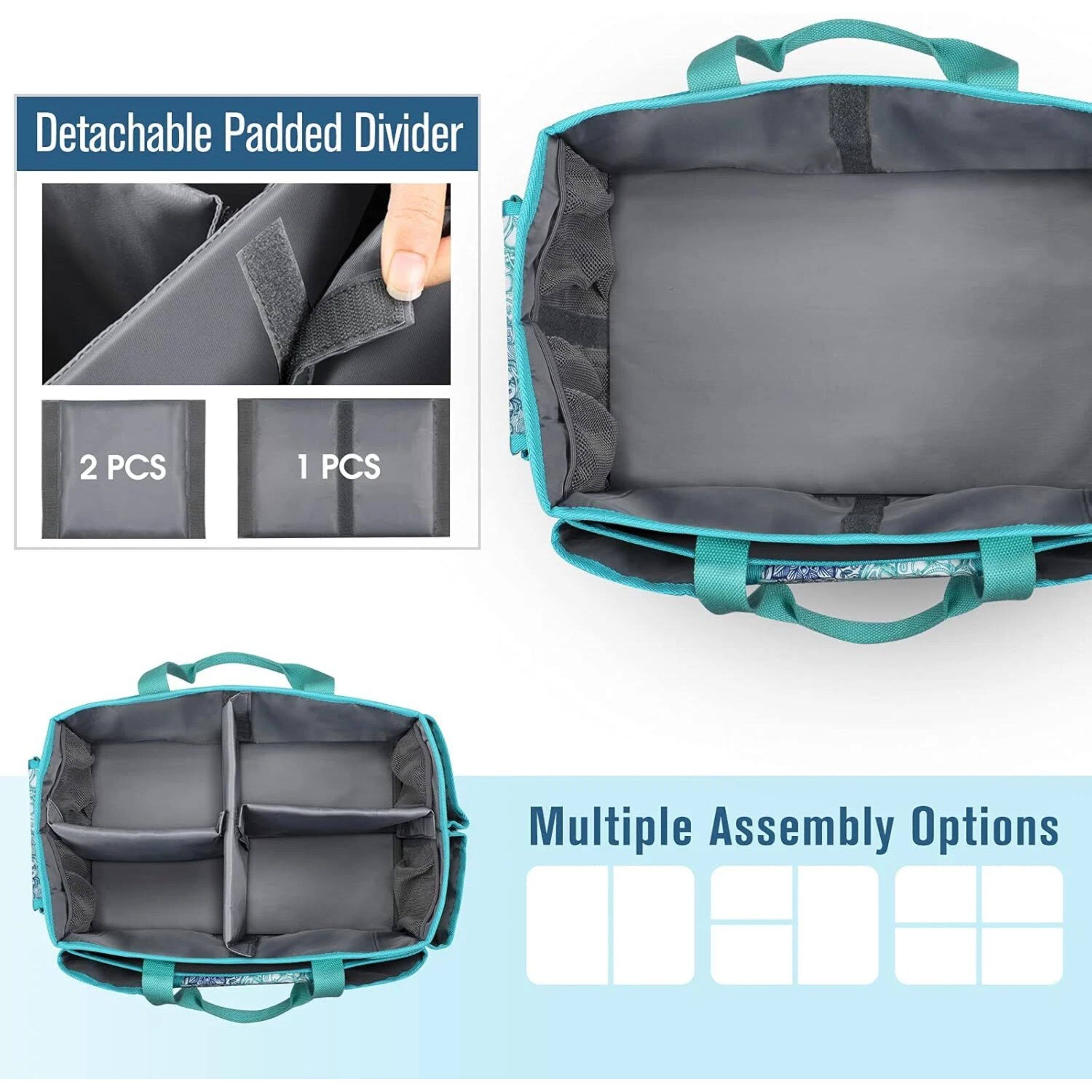 Detachable Padded Divider  
2 PCS  
1 PCS  
Multiple Assembly Options