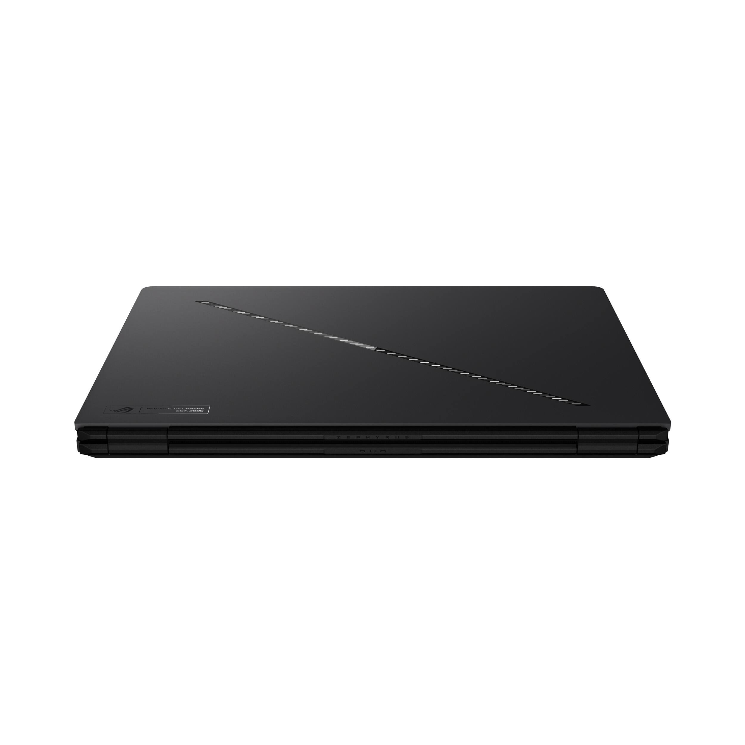 Alt View 15. ASUS - ROG Zephyrus Duo Dual 16" OLED 120Hz Touch Gaming Laptop - Intel Core Ultra 9 - NVIDIA RTX 5090 - 32GB RAM - 1TB SSD - Stellar Grey.