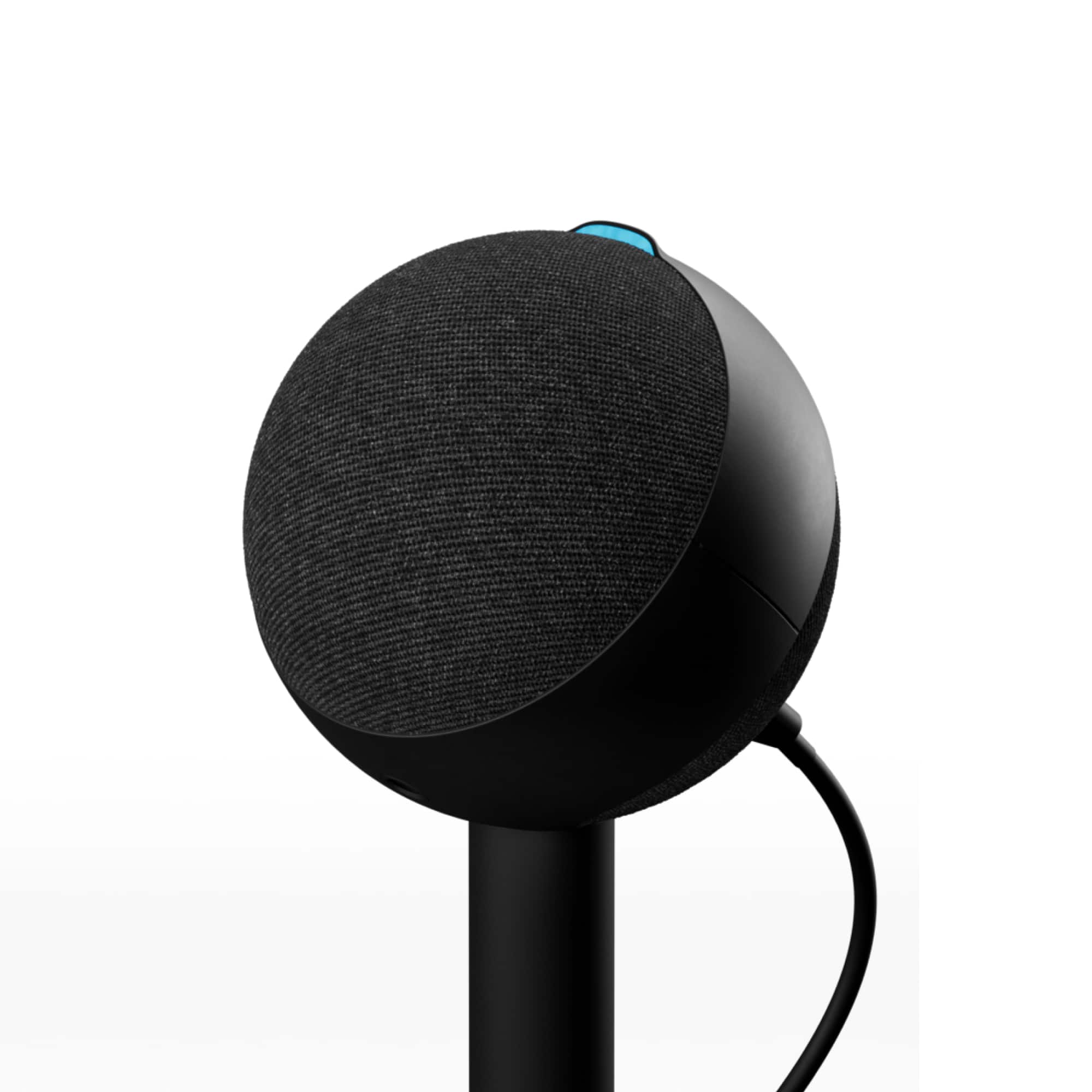 Alt View 17. Logitech - Yeti Orb Wired Cardioid Condenser Gaming Microphone with LIGHTSYNC RGB Lights - Black.