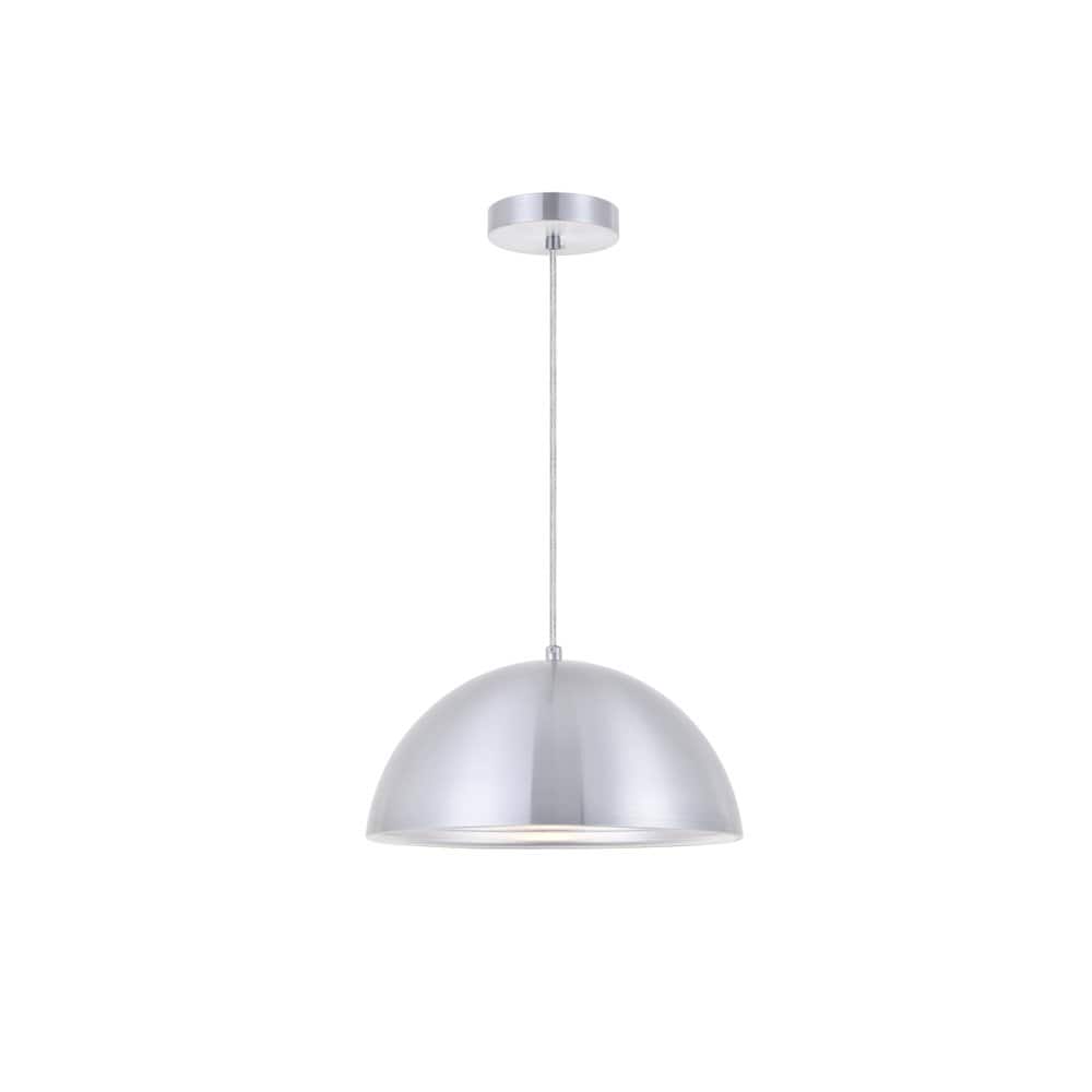 Photos - LED Strip Elegant Living District - Circa 1 Light Pendant - Burnished Nickel BG3907692 