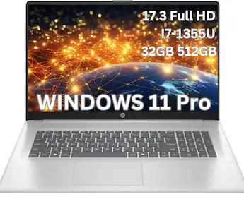 HP Upgraded 17.3'' Full HD laptop Intel Core i7 1355U,32GB, 512GB HP Upgraded 17.3'' Full HD laptop Intel Core i7 1355U,32GB, 512GB