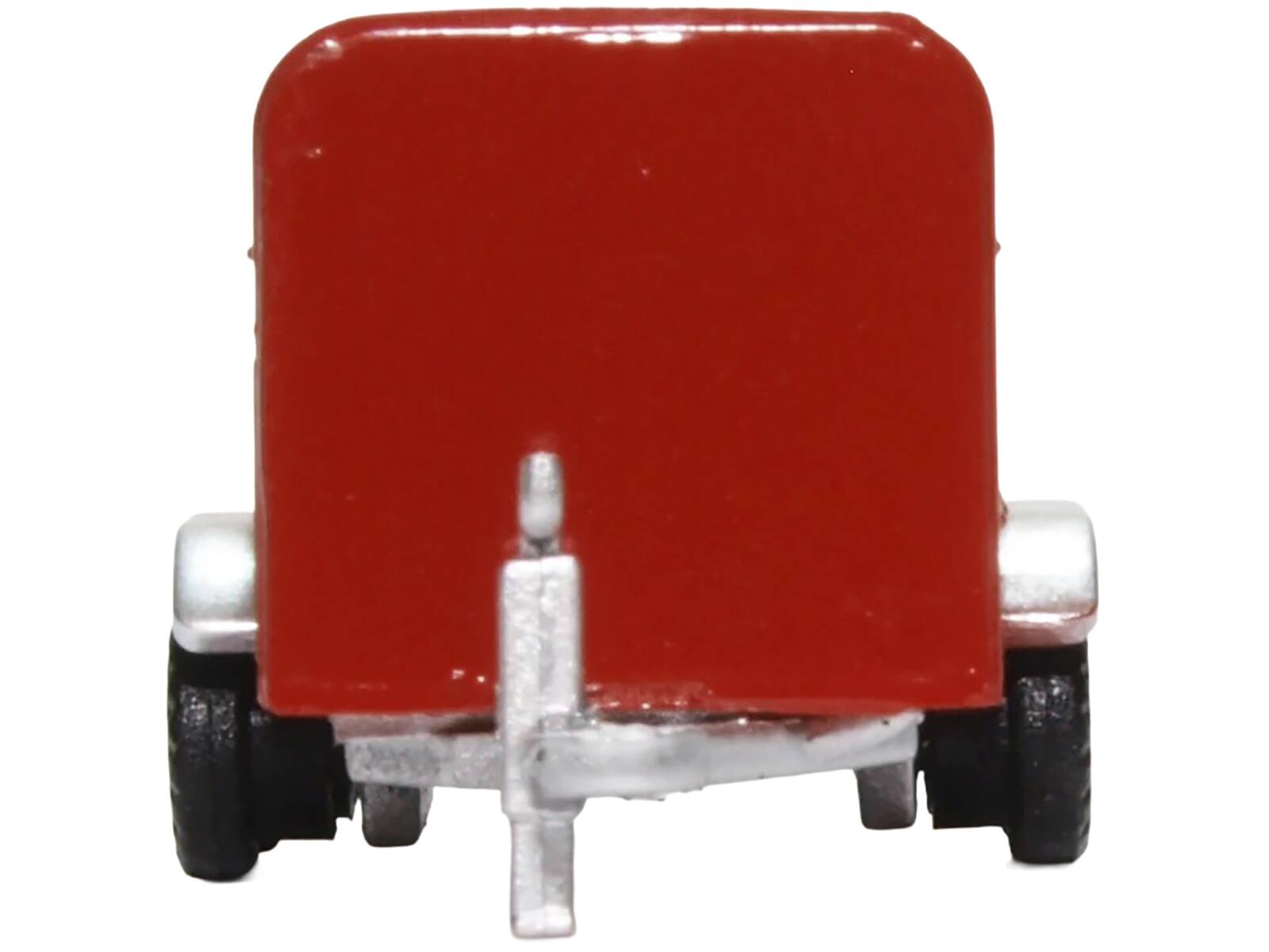Left. Oxford Diecast - Livestock Trailer Red 1/148 (N) Scale Diecast Model Car by Oxford Diecast - Red.