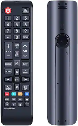 VINABTY - New BN59-01289A Replacement Remote Control Fits for Samsung 6 Series MU6290 Smart 4K UHD TV UN32N5300AFXZA - Black