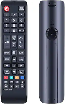 SOURCE 1 2 3 4 5 6 7 8 9 - + VOL 2 5 8 0 MUTE CH LIST 3 6 9 PRE-CH CH V/ E-MANUAL SLEEP SETTINGS i INFO G RETURN EXIT A C D P.SIZE CC/VD REC E BN59-01289A