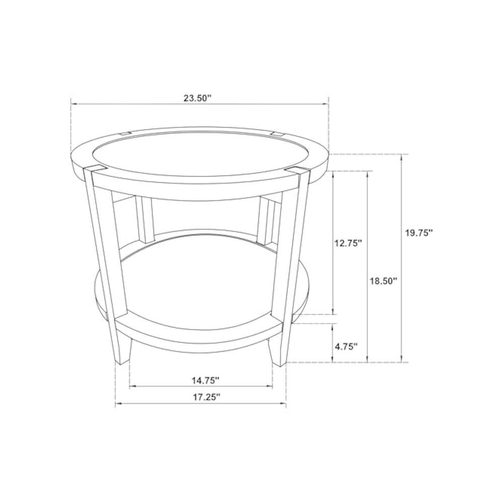 23.50"  
12.75"  
19.75"  
18.50"  
4.75"  
14.75"  
17.25"