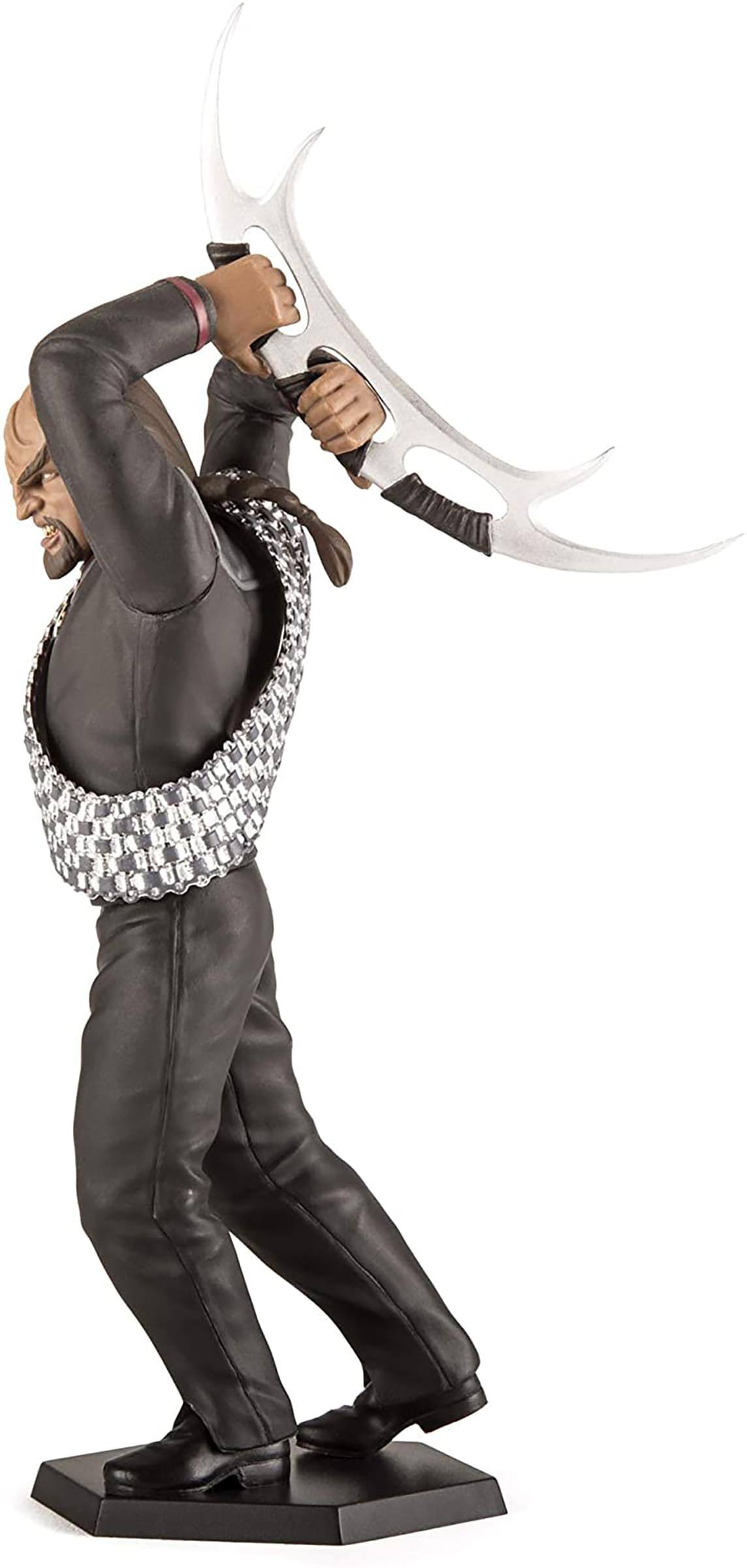 Alt View 1. Quantum Mechanix - Star Trek Deep Space Nine Worf Mini Master Figure - Black.