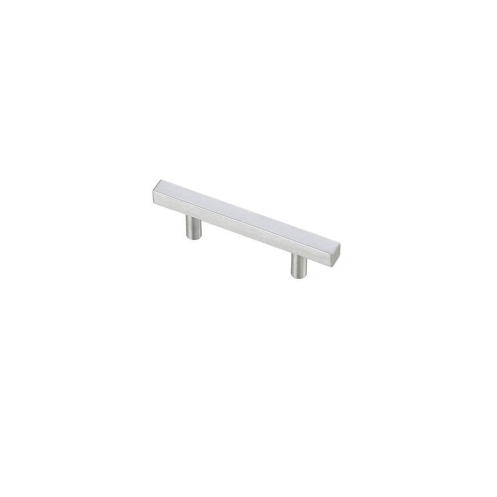 Back. Elegant Decor - Dior 3" Center to Center Brushed Nickel Bar Pull Multipack (set of 10) - Brushed Nickel.