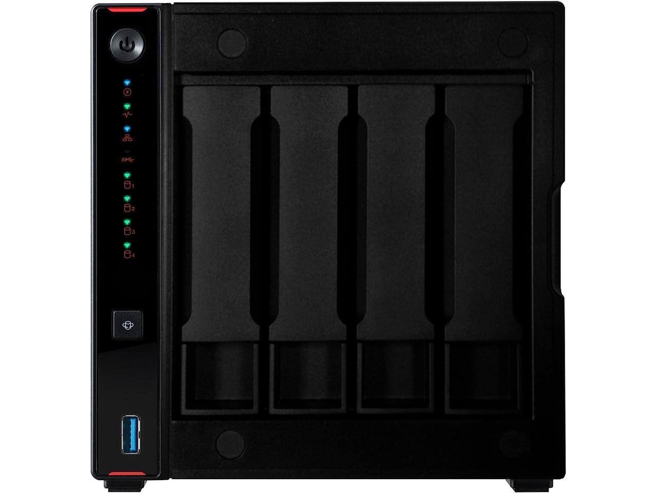 Alt View 3. Asustor - Asustor Nimbustor 4 Gen2 AS5404T 4-Bay NAS, 2.0GHz CPU, 2.5GbE, 4GB DDR4, 4 M.2 Slots (Diskless) - Unknown.