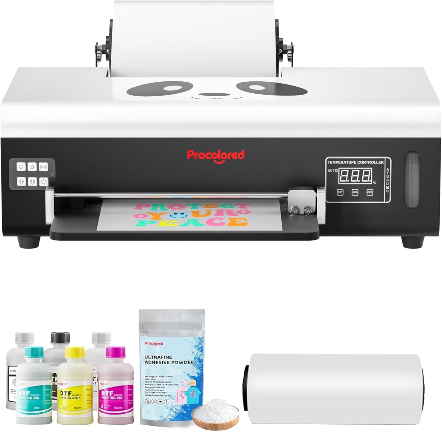 - Procolored PROTEKT BX URO FEACE TEMPERATURE CONTROLLER OUTO 8.8.8 ATQSUMS
- Procolored ULTRAFINE ADHESIVE POWDER
- DTF PRINTING INK
- DTF PRINTING INK
- DTF PRINTING INK
- DTF PRINTING INK