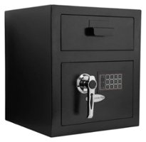 Barska - Standard Keypad Depository Safe - Black - Front_Zoom