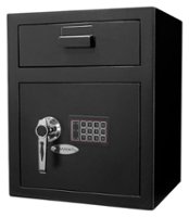 Barska - Large Keypad Depository Safe - Black - Front_Zoom