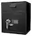 Front. Barska - Digital Depository Safe with Drop Slot – Solid Steel Lock Box for Cash, Mail & Valuables, Dual PIN Access, Anti-Pry Door - Black.
