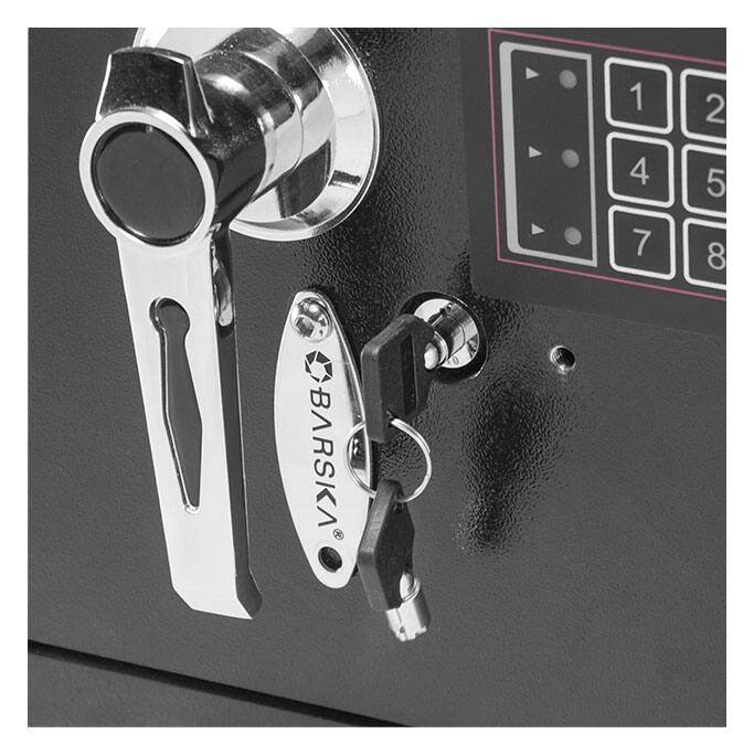 Barska Digital Depository Safe with Drop Slot – Solid Steel Lock Box ...