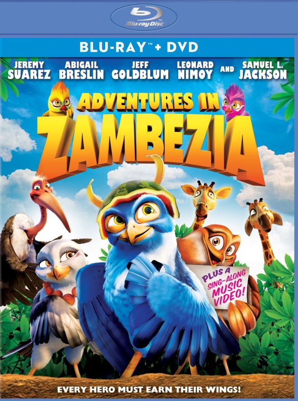  Adventures in Zambezia [2 Discs] [Blu-ray/DVD] [2012]