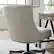 Alt View Zoom 15. Linon Home Décor - Ellas Plush Button-Tufted Office Chair With LiveSmart Performance Fabric - Shell.