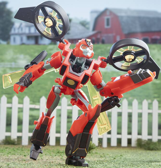 Alt View 4. Transformers - Terran Twitch Deluxe Class | Transformers: EarthSpark.