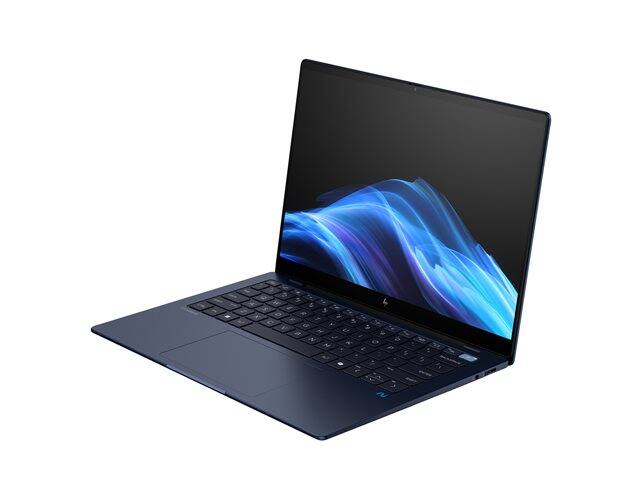 Alt View 1. HP - EliteBook Ultra G1q8 14" 2.2K Snapdragon X Plus X1P-42-100 16GB 512GB SSD Qualcomm Adreno X1-45 Windows 11 Pro Laptop - Blue.