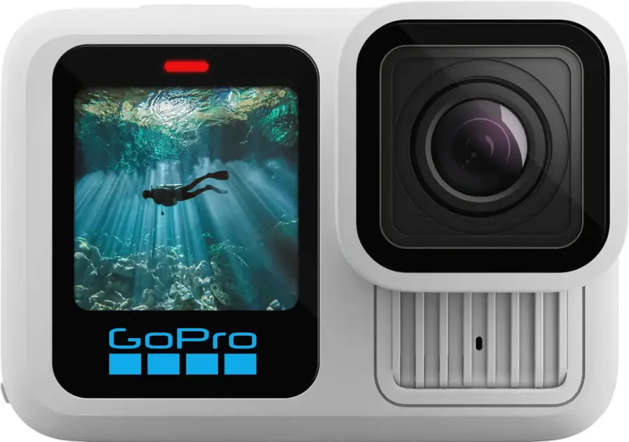 GoPro - HERO13 Black Action Camera - Limited Edition - Polar White