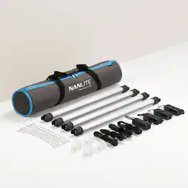 NANLITE - PavoTube II 15C 2' 30W RGBWW LED Tube 4-Light Kit