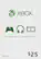 Front. Microsoft - Xbox $25 Digital Gift Card.