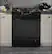 Front Standard. GE - Profile 30" Self-Cleaning Slide-In Gas Range - Black.