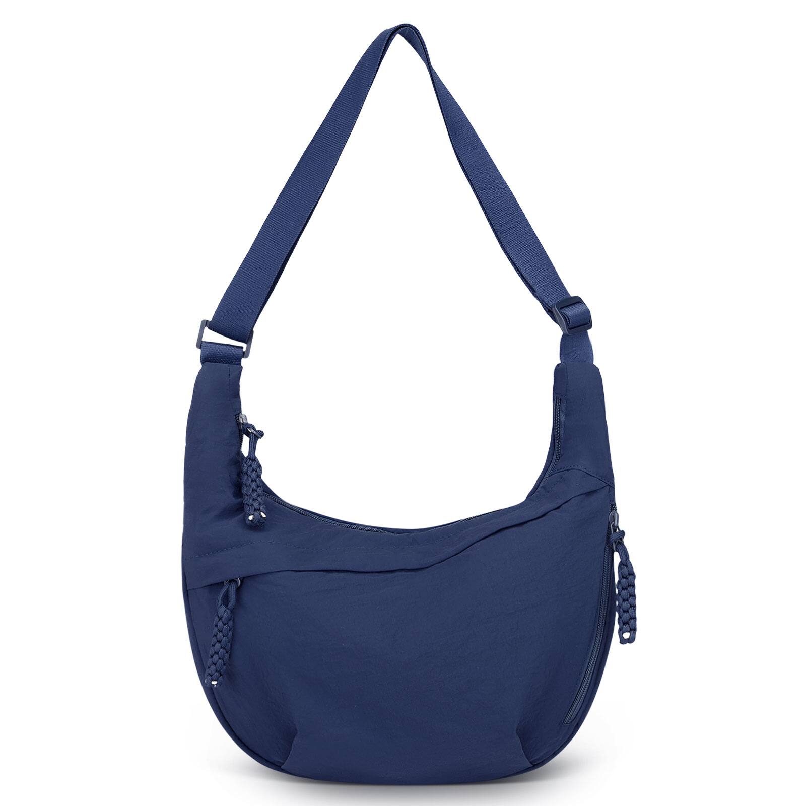 Unique Bargains - Sling Bag for Men Women, Lightweight Arch Moon Crossbody Bag, Water Repellent Chest Fanny Pack for Hiking Travel Commute - Blue price history on PriceWatchPro