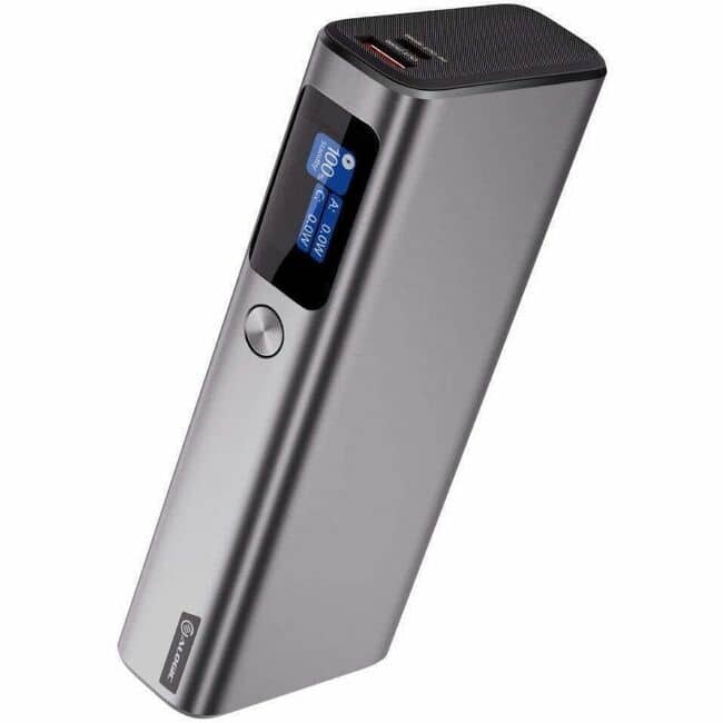 Alogic - 20,000mAh power bank with 130W output, USB-C and USB-A ports fast charging laptops, smartphones, and tablets iPad
