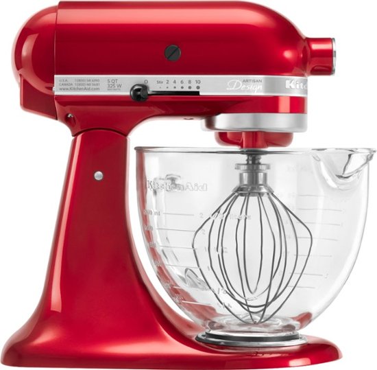 KitchenAid KSM155GBCA Artisan Design TiltHead Stand Mixer Candy Apple