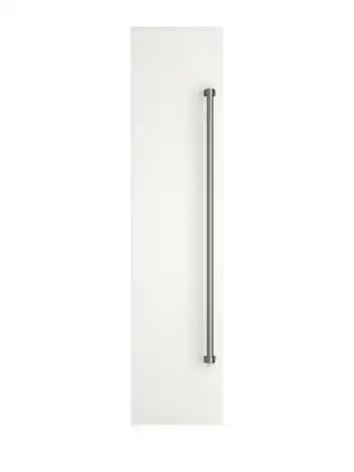 Front. Viking - 18"W Column Door Panel w/Pro-style handle - Pure White.