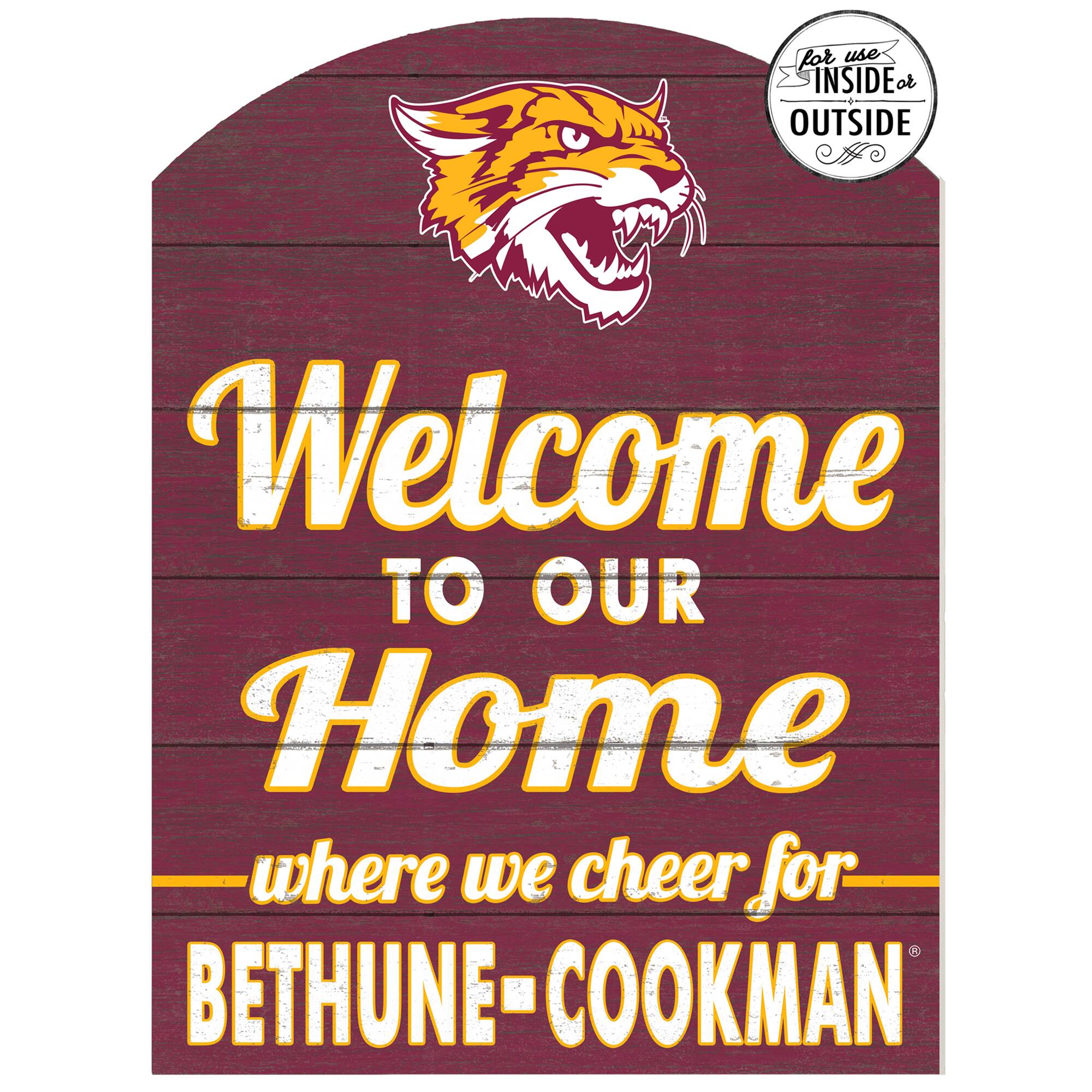 Bethune-Cookman Wildcats 16'' x 22'' Marquee Sign