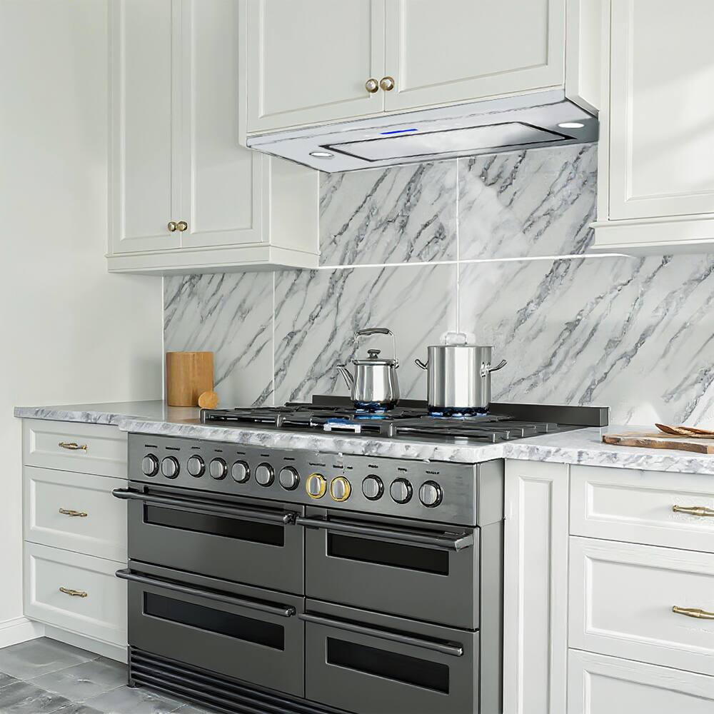 Alt View 4. ZJKLA - ZJKLA - 36 inches - Convertible - insert Range Hood - Stainless Steel - Stainless steel.
