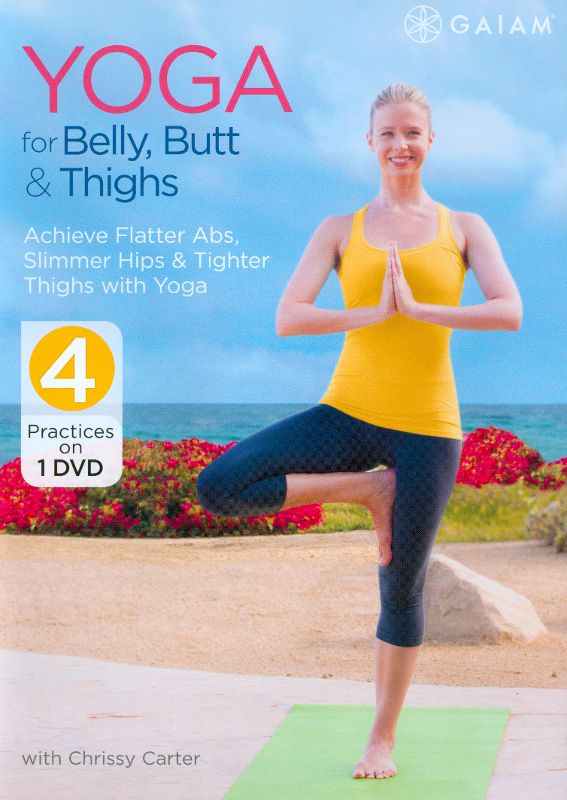  Yoga for Belly, Butt &amp; Thighs with Chrissy Carter [DVD] [2014]