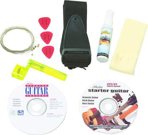 Front Standard. eMedia - Guitar Accessory Kit.