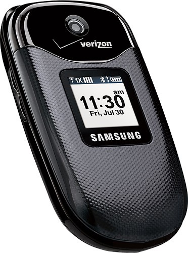 Best Buy: Samsung Gusto Mobile Phone Black (Verizon Wireless) SCH-u360