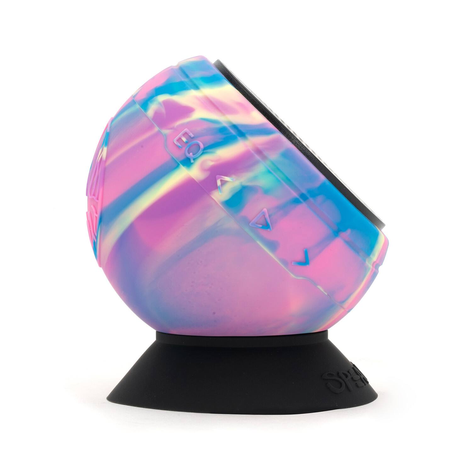 Angle. Speaqua - Barnacle Pro 2.0 Portable Waterproof Bluetooth Speaker with Built in Storage (2,000 songs) - Tripper Fish.