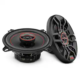 DS18 Audio - GEN-X 5.25" 2-way Coaxial Speaker with Built-in Driver and Grille (Pair), 45W RMS 4-Ohm