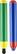Front. Dynex™ - Children's Styluses (2-Count) - Green/Yellow/Blue/Red.