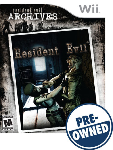  Resident Evil Archives: Resident Evil — PRE-OWNED - Nintendo Wii