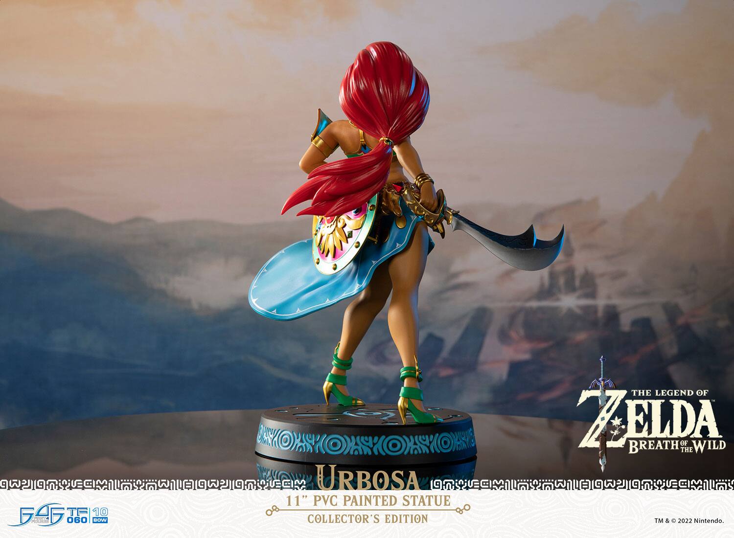 URBOSA 11" PVC PAINTED STATUE  
COLLECTOR'S EDITION  
THE LEGEND OF ZELDA: BREATH OF THE WILD  
TM & © 2022 Nintendo