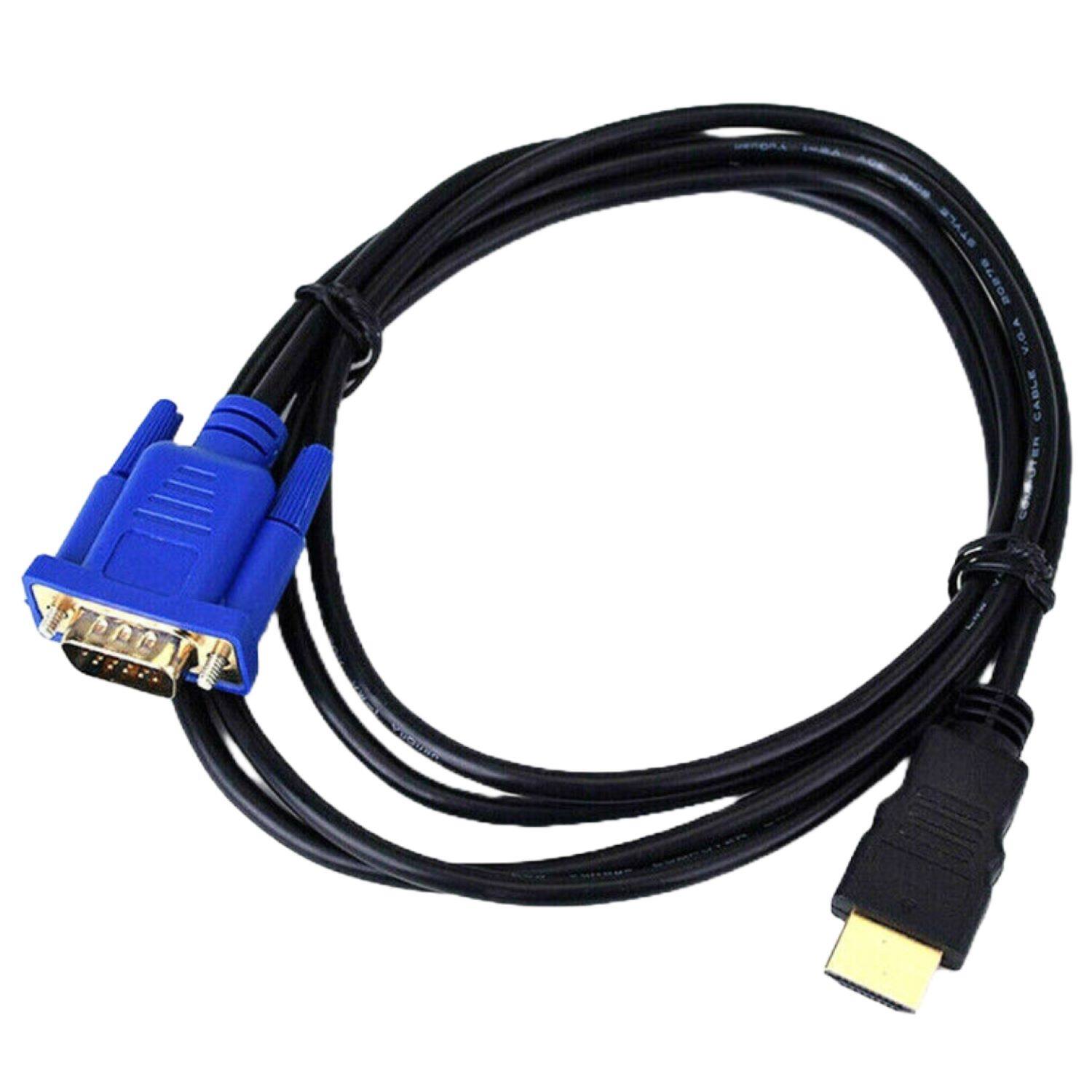 Sanoxy HDMI Male To VGA Male Video Converter Adapter Cable For PC DVD ...