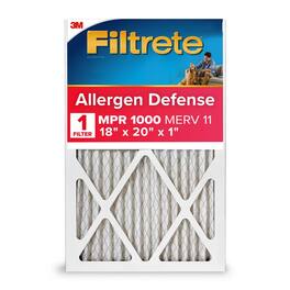 Filtrete - Allergen Defense 18 in. W X 20 in. H X 1 in. D Polypropylene 11 MERV Pleated Air Filter 1 p