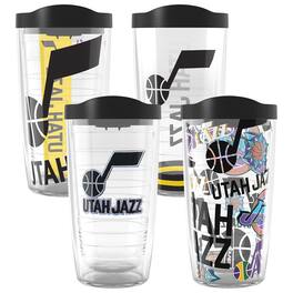 Tervis - Utah Jazz Four-Pack 16oz. Classic Tumbler Set - Multicolor