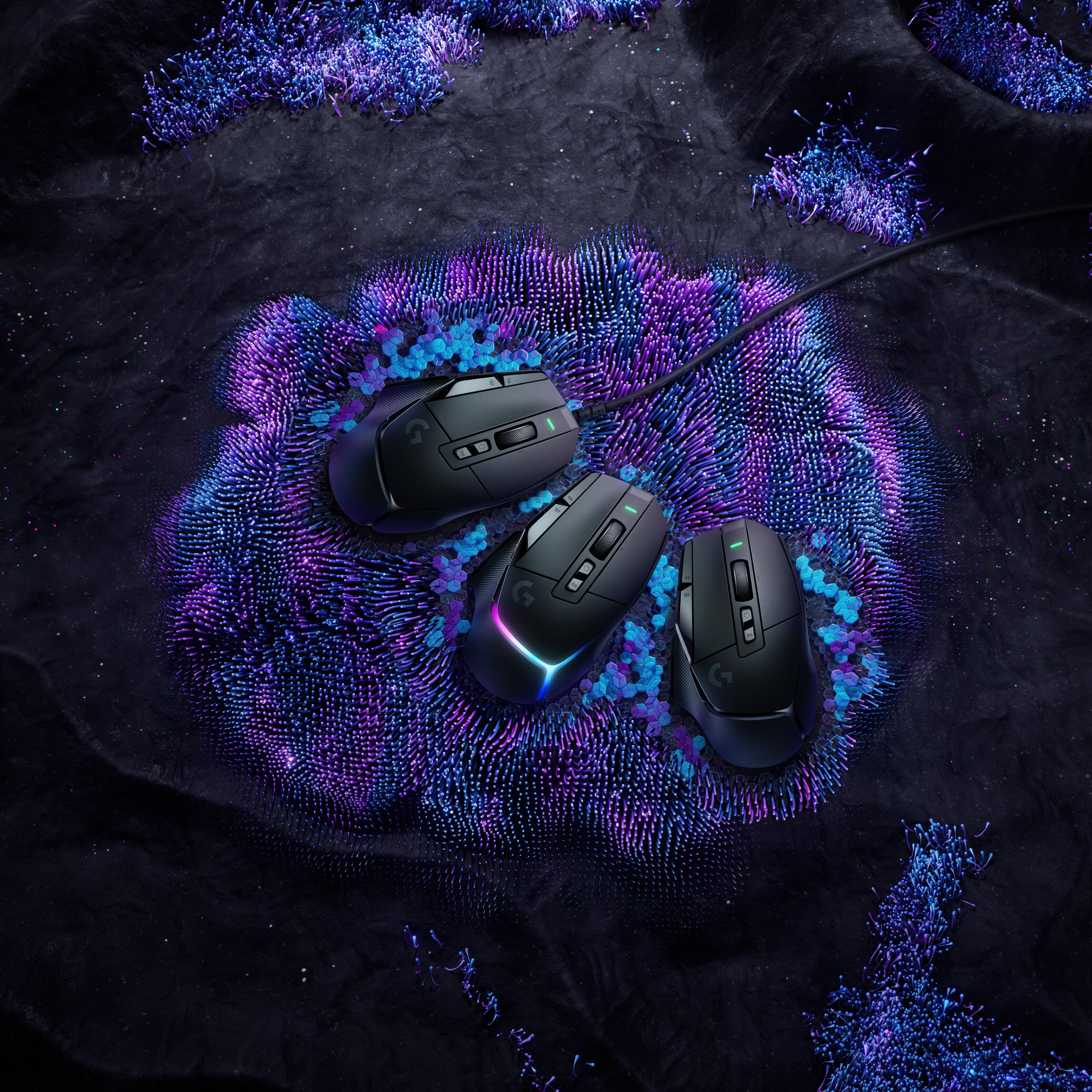 Alt View 19. Logitech - G502 X LIGHTSPEED Wireless Optical Gaming Mouse with HERO 25K Sensor - Black.